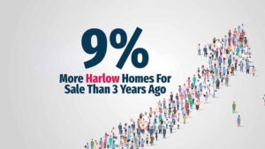 More Harlow Homes for Sale than 3 years ago